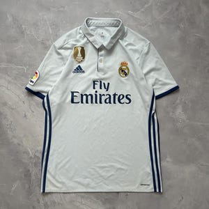 Adidas Real Madrid La Liga 2016-2017 Soccer Jersey