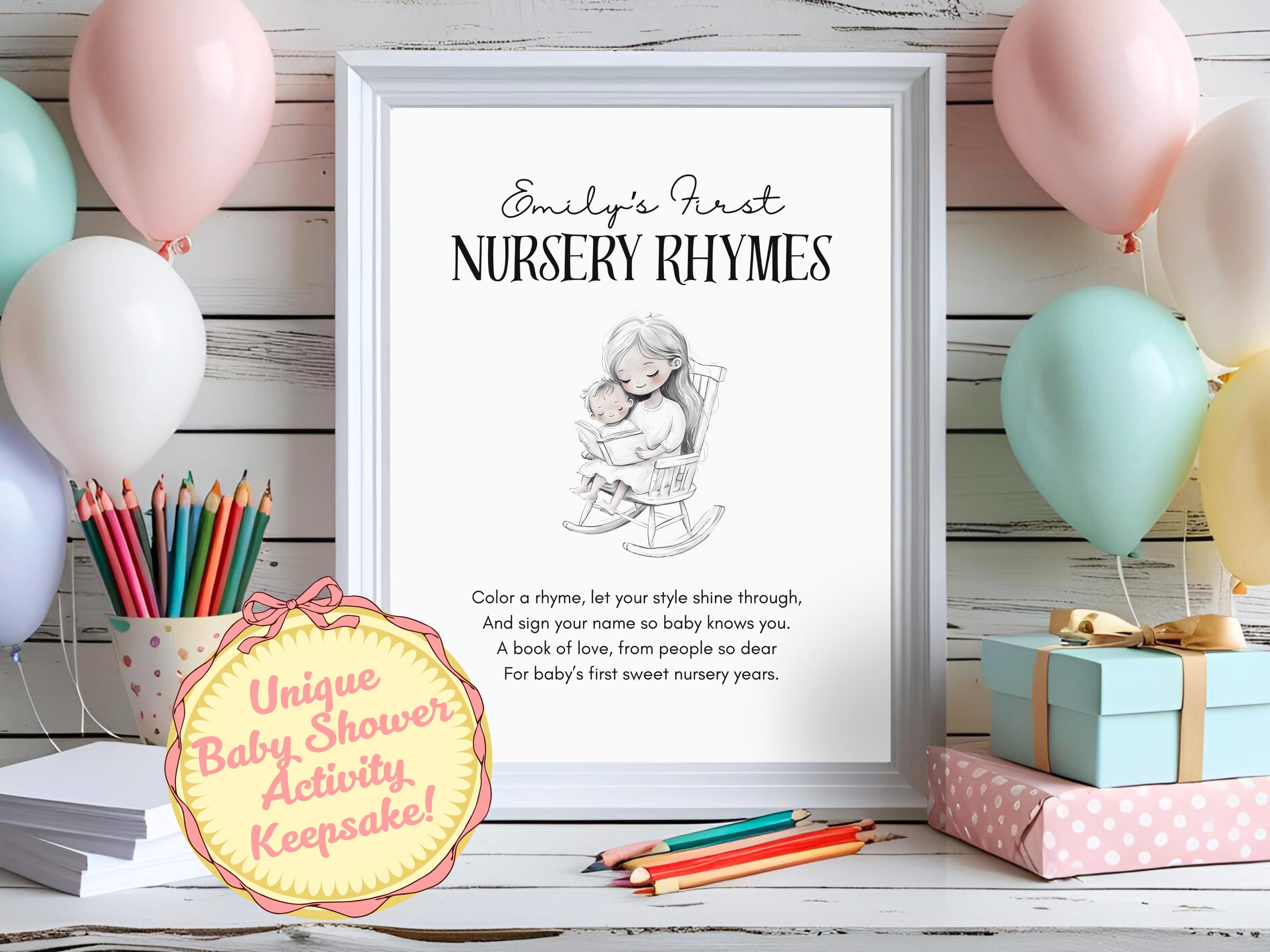 Personalized Nursery Rhyme Book