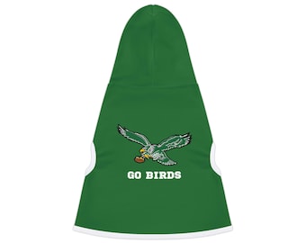 NFL Philadelphia Eagles Green Pet Hoodie