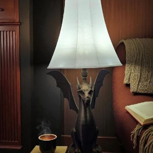 Dragon Table Lamp - Fantasy Decor