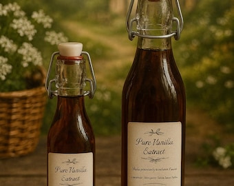 Ręcznie robiony ekstrakt z wanilii madagaskarskiej