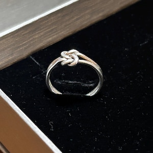 Love Knot Ring 925 Sterling Silver