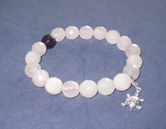 Healing crystal charm bracelet deals