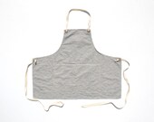 Apron No. 1 in Indigo Stripe