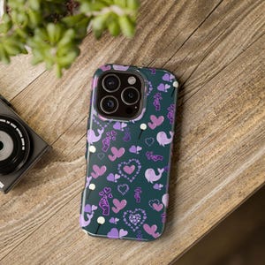 Magnetic Phone Cases with BTS style dark green Phone Case Stylish Mobile Cover for her and him birthday gift Anniversary gift