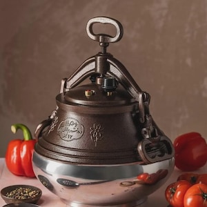 Afghansk Kazan tryckkokare – Gjuten aluminiumkokare