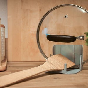 3D Printed Pot Lid & Utensil Holder for a Mess-Free Cooking Experience