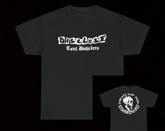 Disclose Total Dis-Lickers T Shirt Crust Punk Vintage Hardcore Inepsy Rattus Discard Sacrilege Victims Plasmid Iskra Languid Los Crudos Life