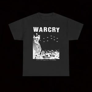 Warcry Not So Distant Future T Shirt Crust Punk Vintage Hardcore Appalachian Terror Unit Cop On Fire Mouth Sewn Shut Nux Vomica To What End?