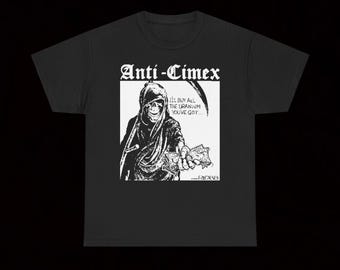 Anti-Cimex Uranium T-Shirt Crust Punk Vintage Hardcore Paranoid Disrupt Discharge Nausea Lifeless Dark From Ashes Rise Los Crudos Dicks Doom