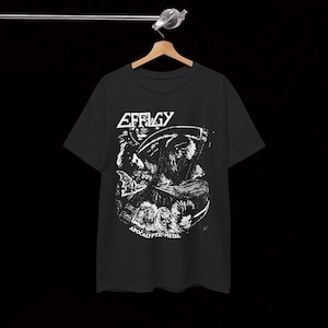 Effigy Apocalyptic Metal T Shirt Crust Punk Hardcore Vintage Axewield Acrostix Defector Battle Of Disarm Visions Of War Damad Forca Macabra