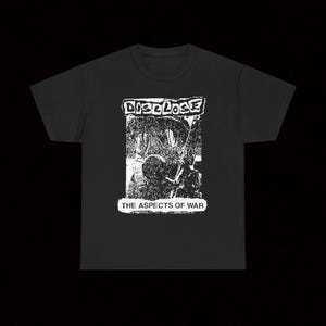 Disclose The Aspects Of War T Shirt Crust Punk Grindcore Hardcore Vintage Disaffect Bootlicker Instinct Of Survival Ferocious X Rorschach