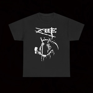 Zoe Reaper From Hell T-shirt Crust Punk Hardcore Vintage Born/Dead Krigshot Muga War Ripper Atakke Massagraf Axiom Health Hazard Opladen