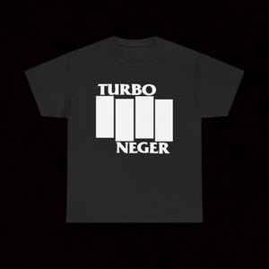 Turbo Neger T Shirt Turbonegro Black Flag Hardcore Punk Rock Vintage Zeke Dwarves Crust Dead Boys SNFU GBH Fear The Distillers Plasmatics