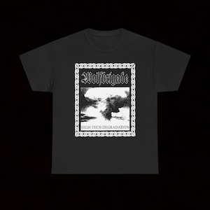 Camiseta Wolfbrigade High-Tech Degradation Crust Punk Hardcore Vintage Audio Kollaps Martyrdod From Ashes Rise Fall Of Efrafa Massgrav Amebix