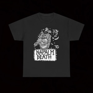 Napalm Death Vintage Shirt - Etsy Canada