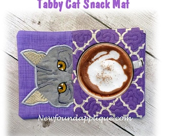 Tabby Cat Snack Mat Machine Design