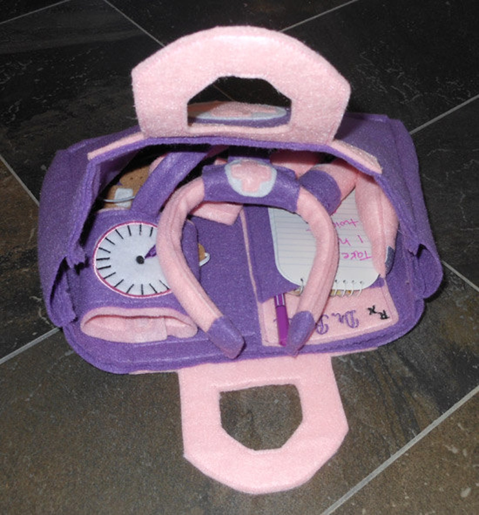 Fun Felt Doctor Kit Embroidery Machine Design Set Etsy