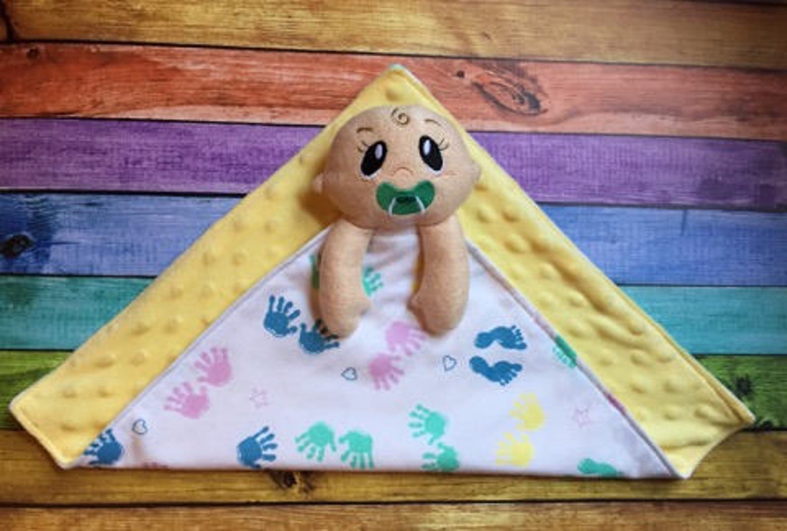 In the Hoop Baby in A Blanket Embroidery Machine Design Etsy