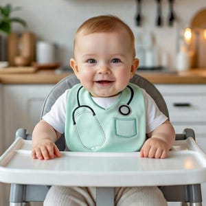 Baby Lätzchen Stickdatei Maschinenstickerei