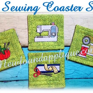 NFA Sports Ball Coaster Embroidery Machine Design Set