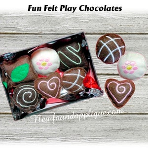 In The Hoop Fun Felt Chocolates Borduurmachine ontwerp