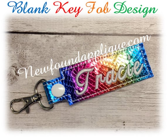 In the hoop wristlet hotsell key fob