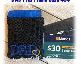 ITH DAD Flex Frame Case Embroidery Machine Design