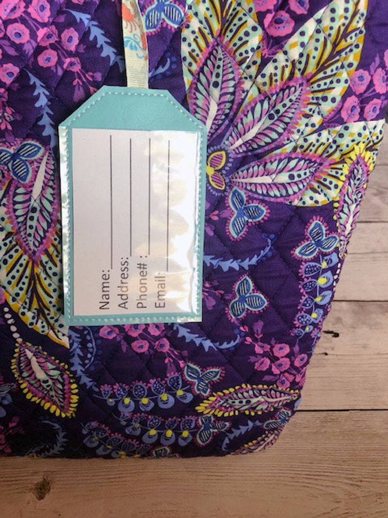 In the Hoop Beach Luggage Tag Embroidery Machine Design Etsy