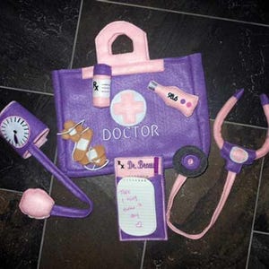 Lustiges Filz Doctor Kit Stickmaschine Design Set