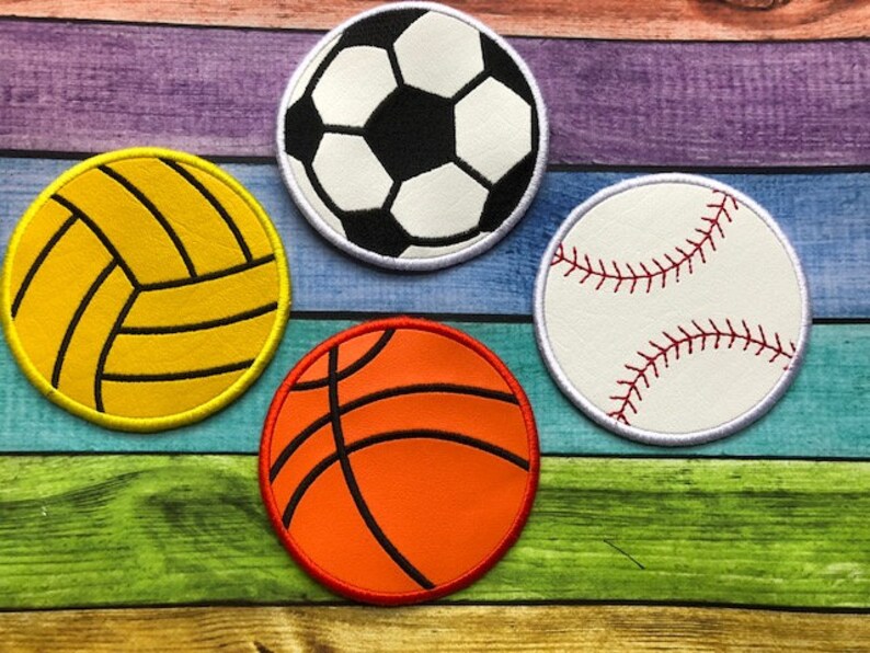 NFA Sports Ball Coaster Embroidery Machine Design Set