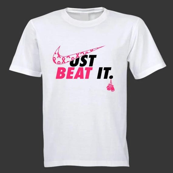 nike just beat it breast cancer shirt