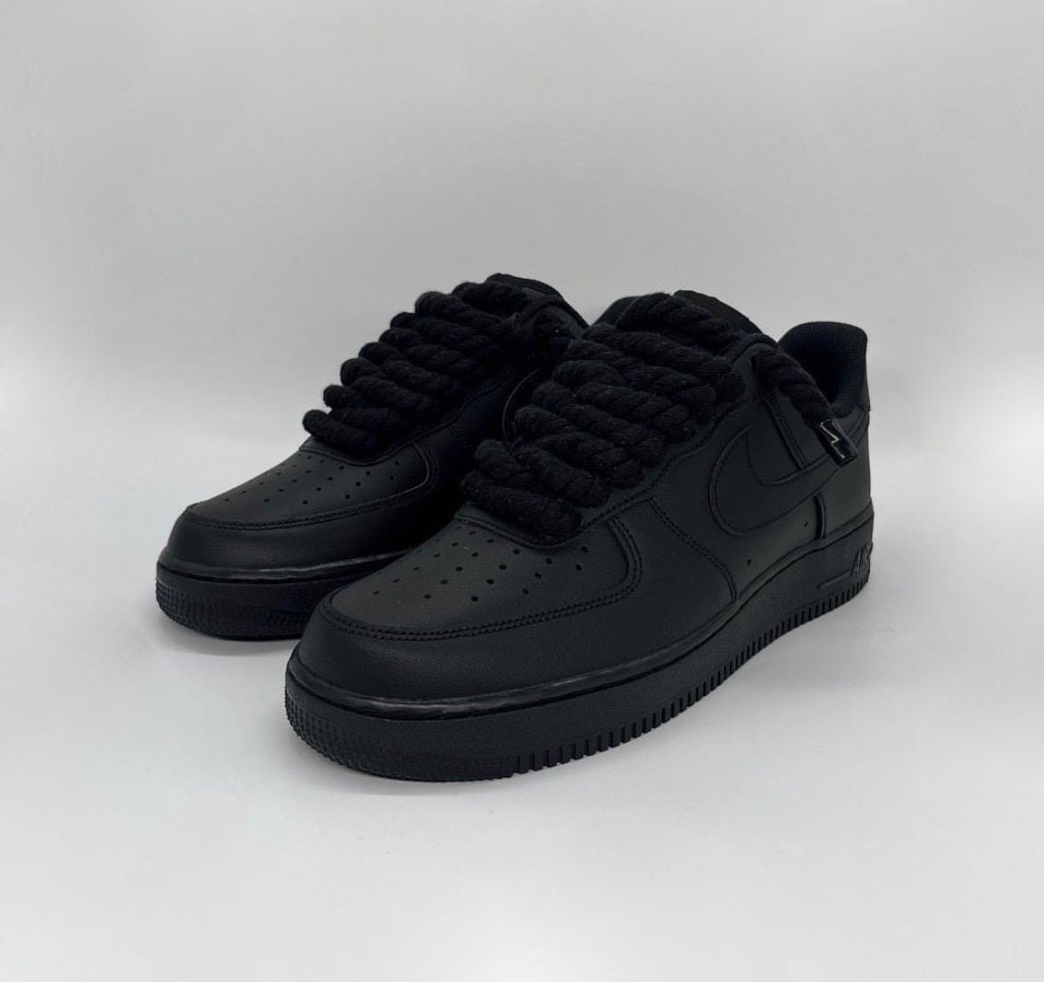air force 1 black low foot locker