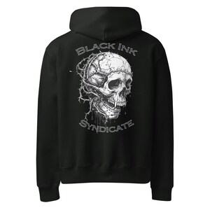 Barbed Silence Hoodie – Black Ink Syndicate