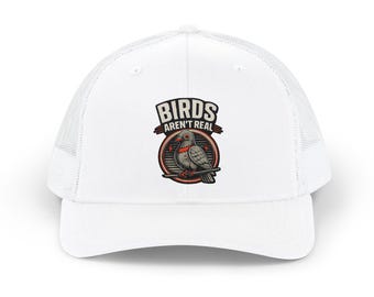 Birds Aren't  Real Hat -  Funny Conspiracy Trucker Cap
