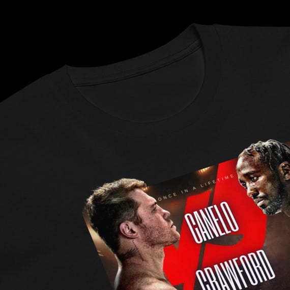 カネロ対クロフォード チームカネロ ユニセックス プレミアムTシャツ