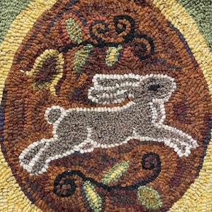 Spring Redware Rug Pattern or Kit