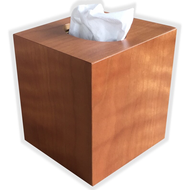 Tissue box cover cube square botique size fits Kleenex and Etsy