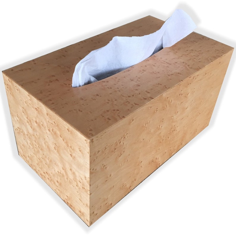 Kleenex hand Towel Box Cover for POPUP Box in Birds Eye Maple Etsy