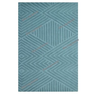 Hand tufted rug solid sky blue wool area rug for living Room, Bedroom, Kitchen, Nursery, Enterway, Office, 5X8, 6X9, 8X10, 9X12, 10X14 rugs.