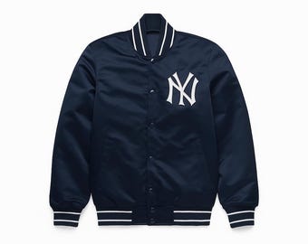 90's New York Yankees ジャケット Vintage 90's New York Yankees Jacket Size XXL Blue | eBay
