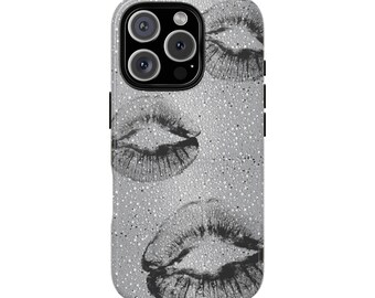 Sternenkuss Handytasche Y2K Aesthetic Cover, Cooles Girl Pinterest Case iPhone 16 15 14 Pro Max Samsung Galaxy S25 S24 S23 S22 S21, trendiges Geschenk