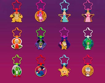 2026 McDonald’s Super Mario Galaxy Happy Meal Toys Complete Set of 12