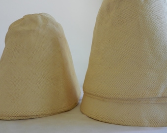 Vintage Natural Toyo Millinery Hood-Other Colors available.