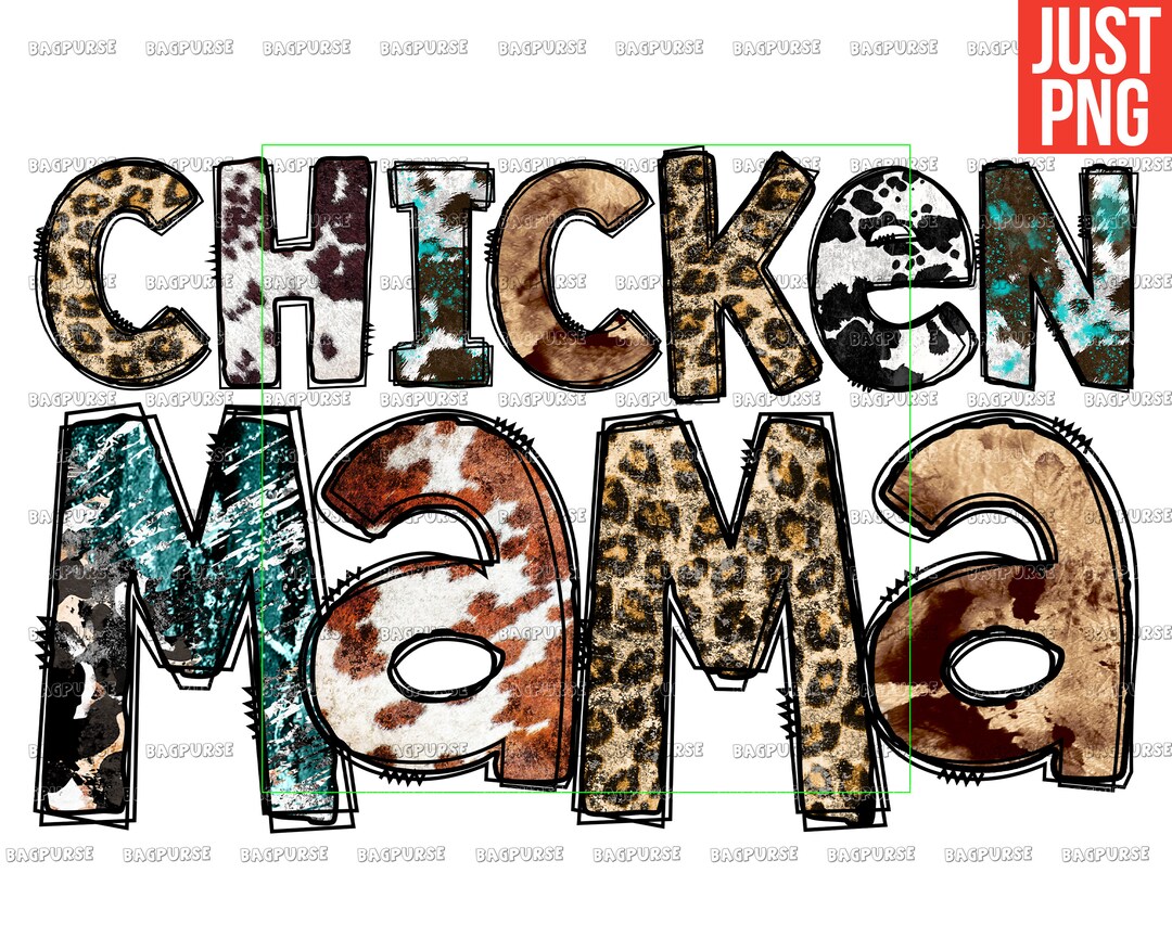 Chicken Mama PNG Farmhouse Chicken Mom File Design for - Etsy