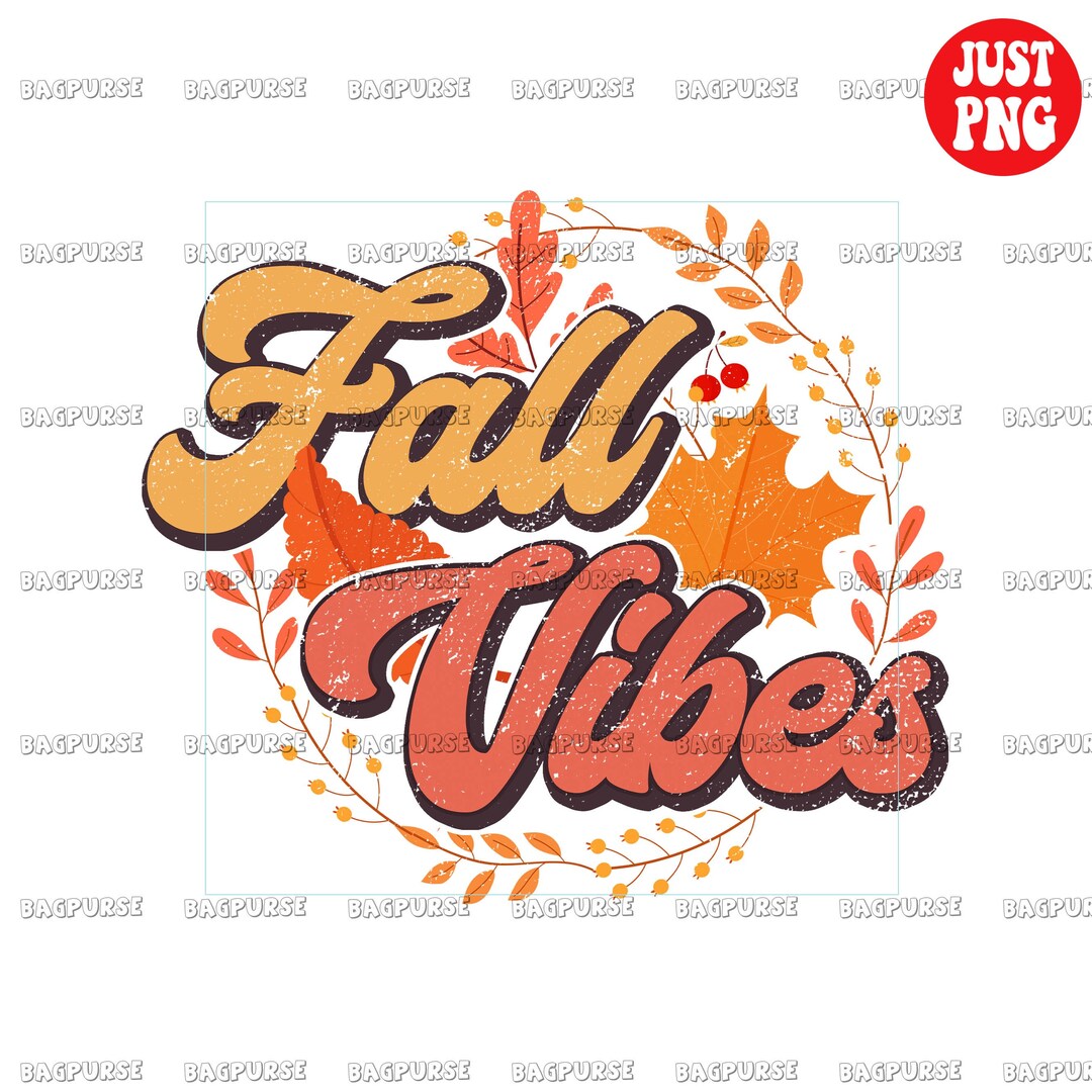 Retro Sublimation Fall Vibes PNG Autumn Vibes Sublimations - Etsy