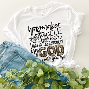 Waymaker PNG, Miracle Worker PNG, Christian Quotes Design for ...