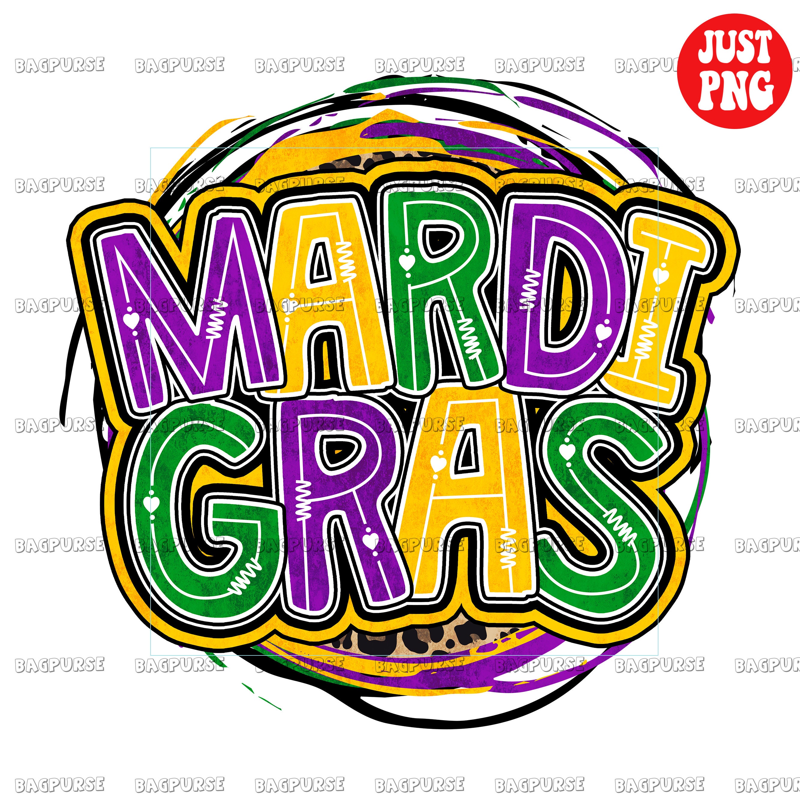 mardi gras leopard leggings