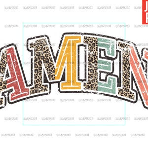Amen PNG, Christian PNG Designs, Religious, Leopard, File for ...