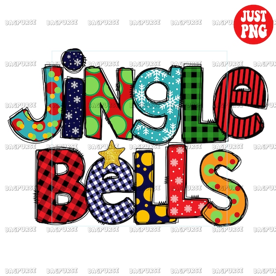 Jingle Text Of Song Jingle Bells Stock Vector Image Art